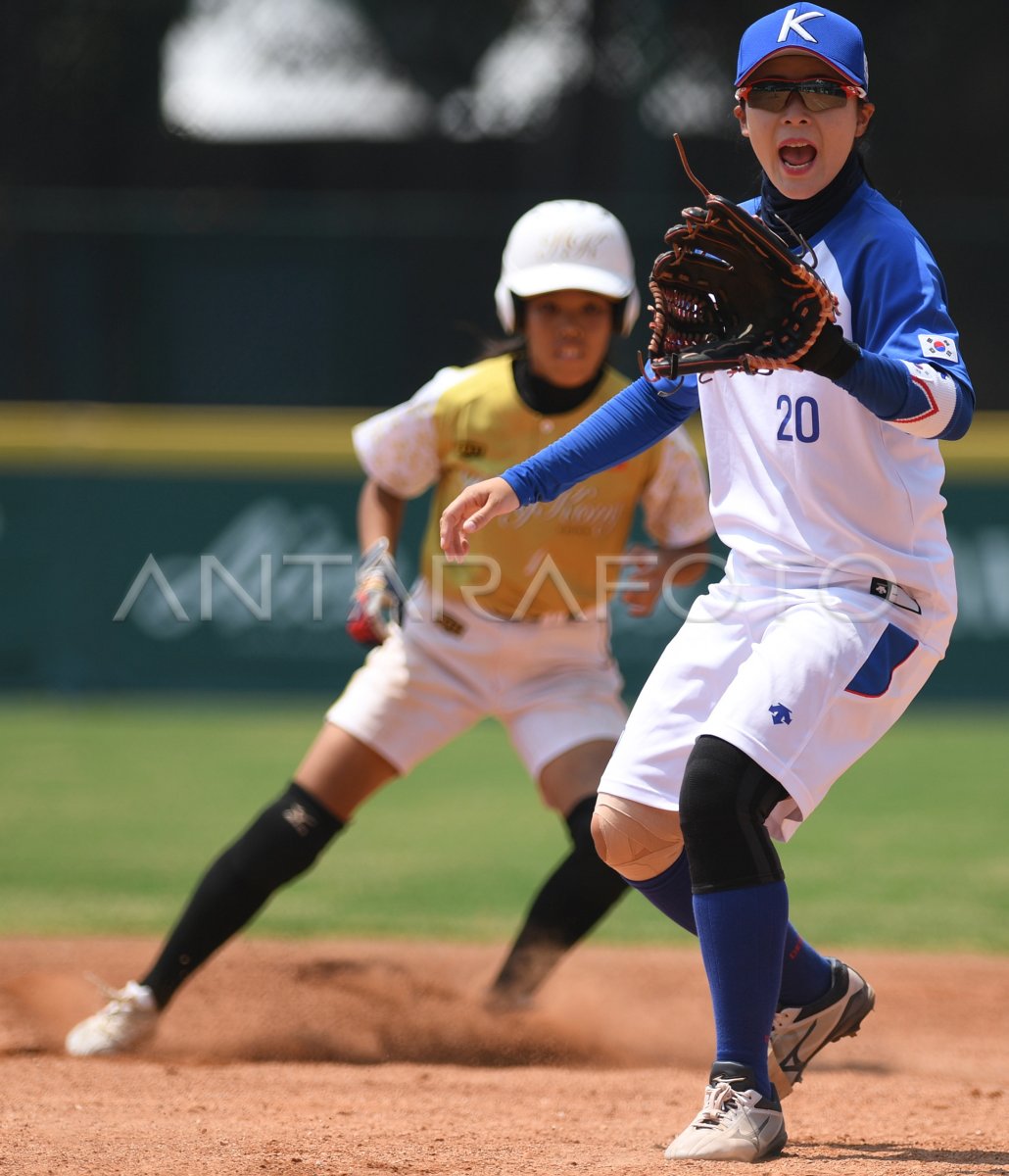 SOFTBALL PUTRI ASIAN GAMES 2018 ANTARA Foto