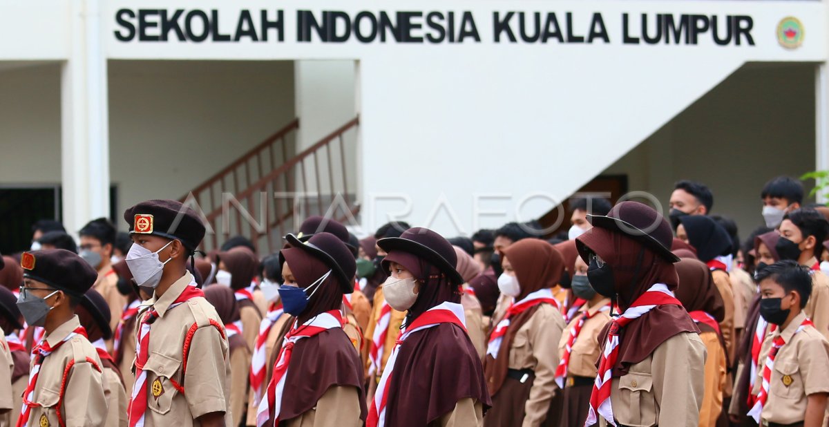 Pelepasan Kontingen Gudep Pramuka Kbri Kuala Lumpur Antara Foto