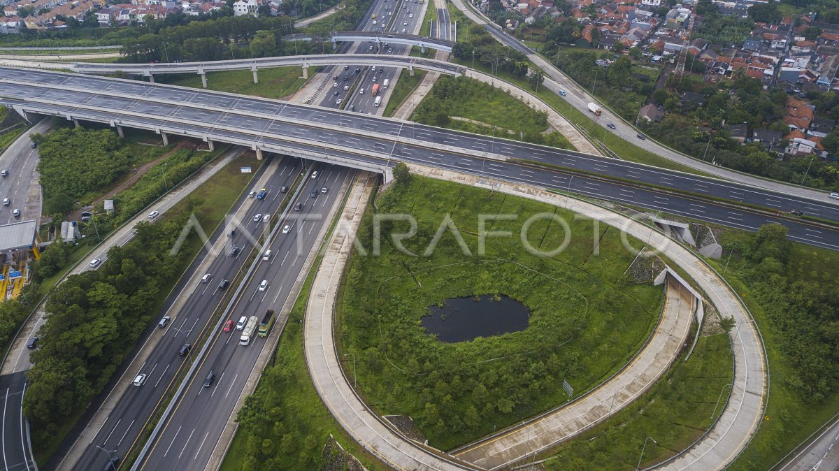 Pembangunan Tol Cimanggis Cibitung Antara Foto