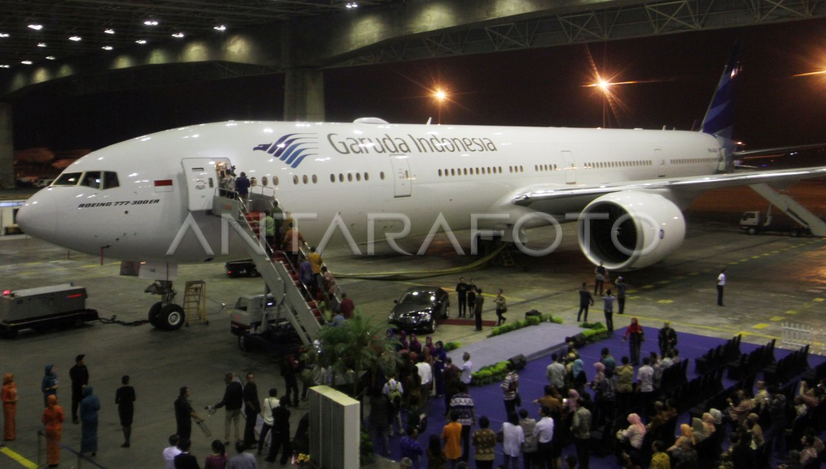 PESAWAT BARU GARUDA ANTARA Foto