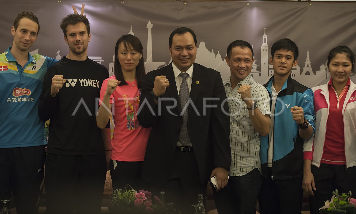 JELANG BCA INDONESIA OPEN ANTARA Foto