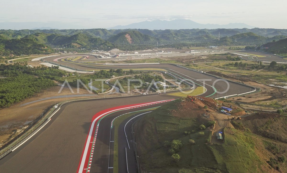 JELANG TES PRAMUSIM MOTOGP DI MANDALIKA ANTARA Foto