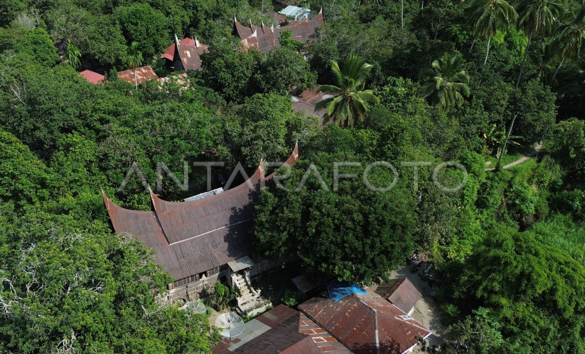 Rumah Gadang Kelahiran Chatib Sulaiman Di Tanah Datar Antara Foto