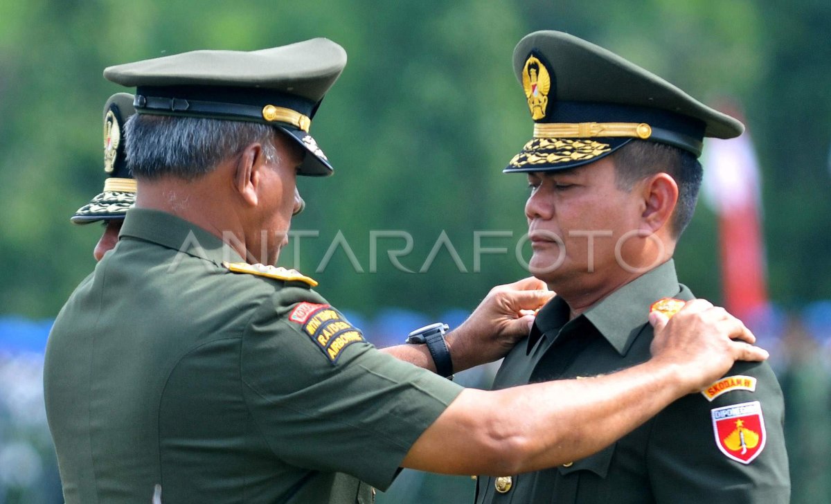 Sertijab Pangdam Iv Diponegoro Antara Foto