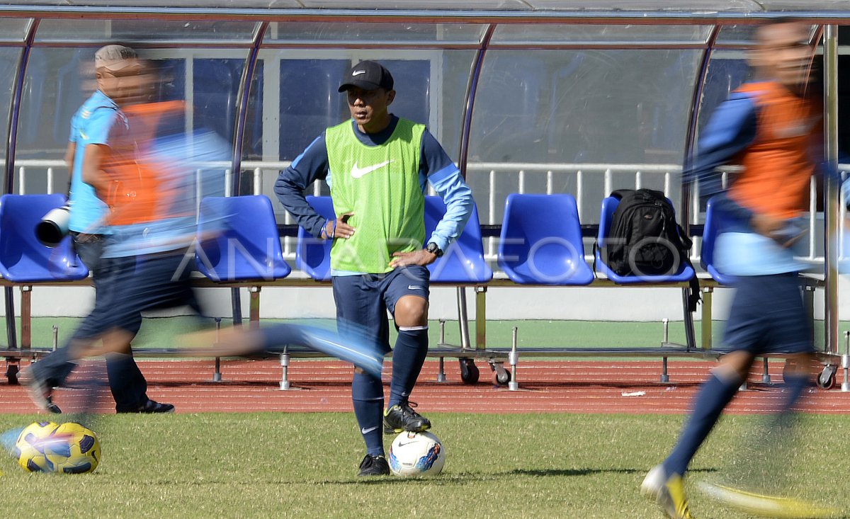 Latihan Timnas Indonesia Antara Foto