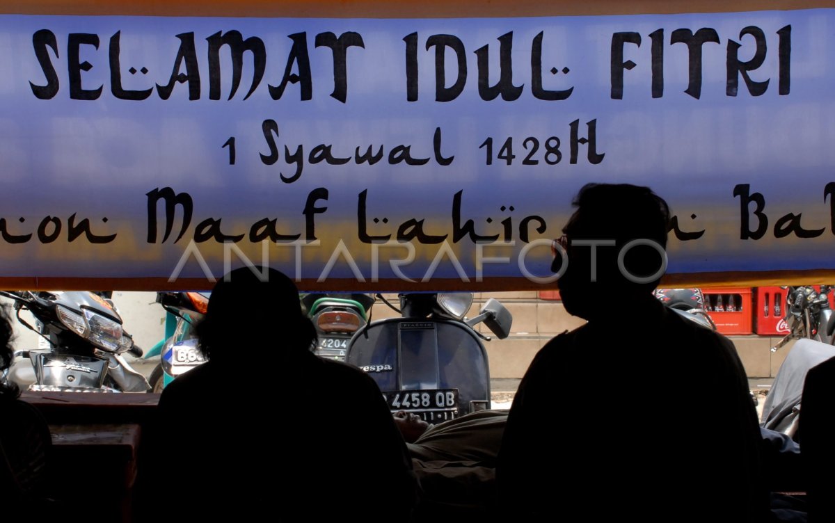 JELANG IDUL FITRI ANTARA Foto