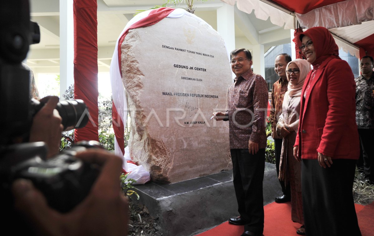 Peresmian Gedung Jk Center Antara Foto