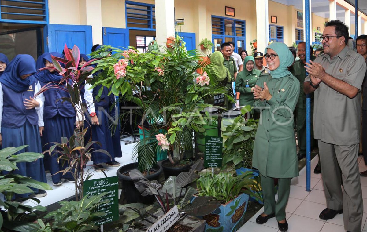 Lomba Sekolah Sehat Antara Foto