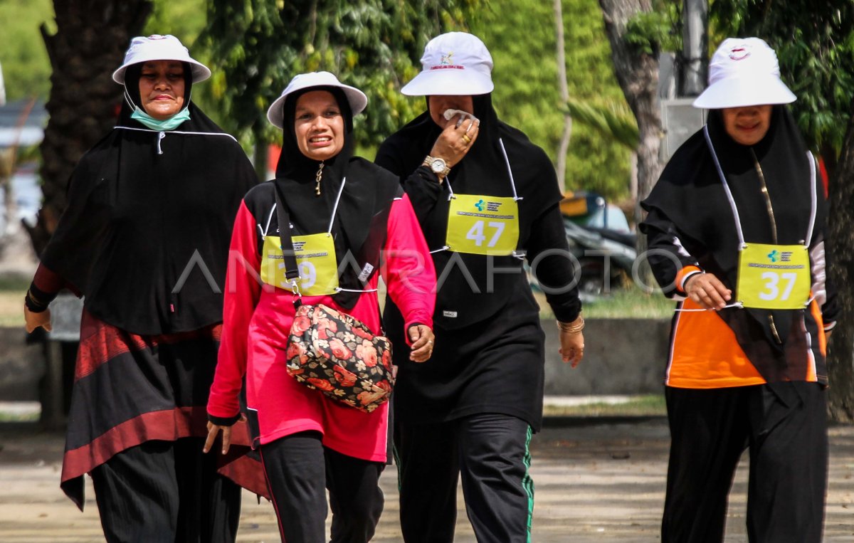 TES KEBUGARAN CALON JAMAAH HAJI ACEH ANTARA Foto