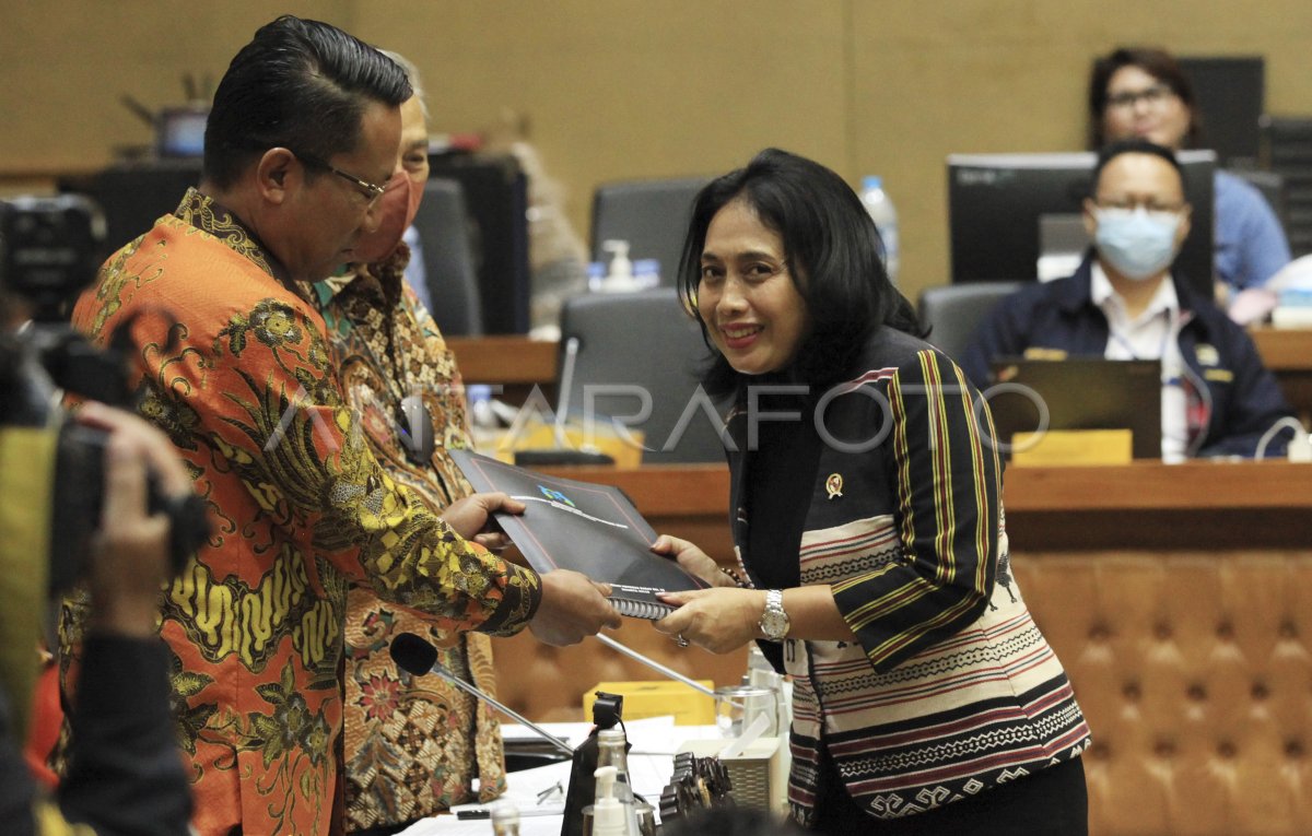 DPR DAN PEMERINTAH RAPAT PEMBAHASAN RUU TPKS ANTARA Foto