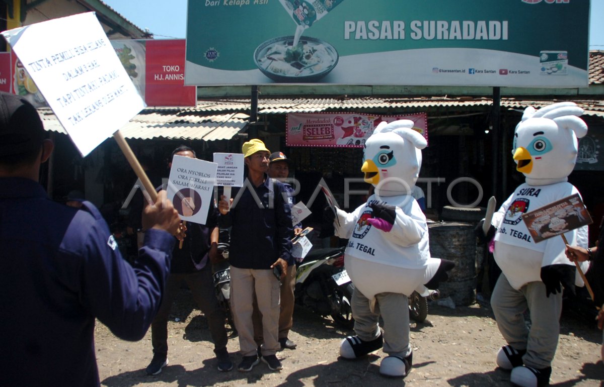 Sosialisasi Pemilu 2024 Di Kabupaten Tegal ANTARA Foto