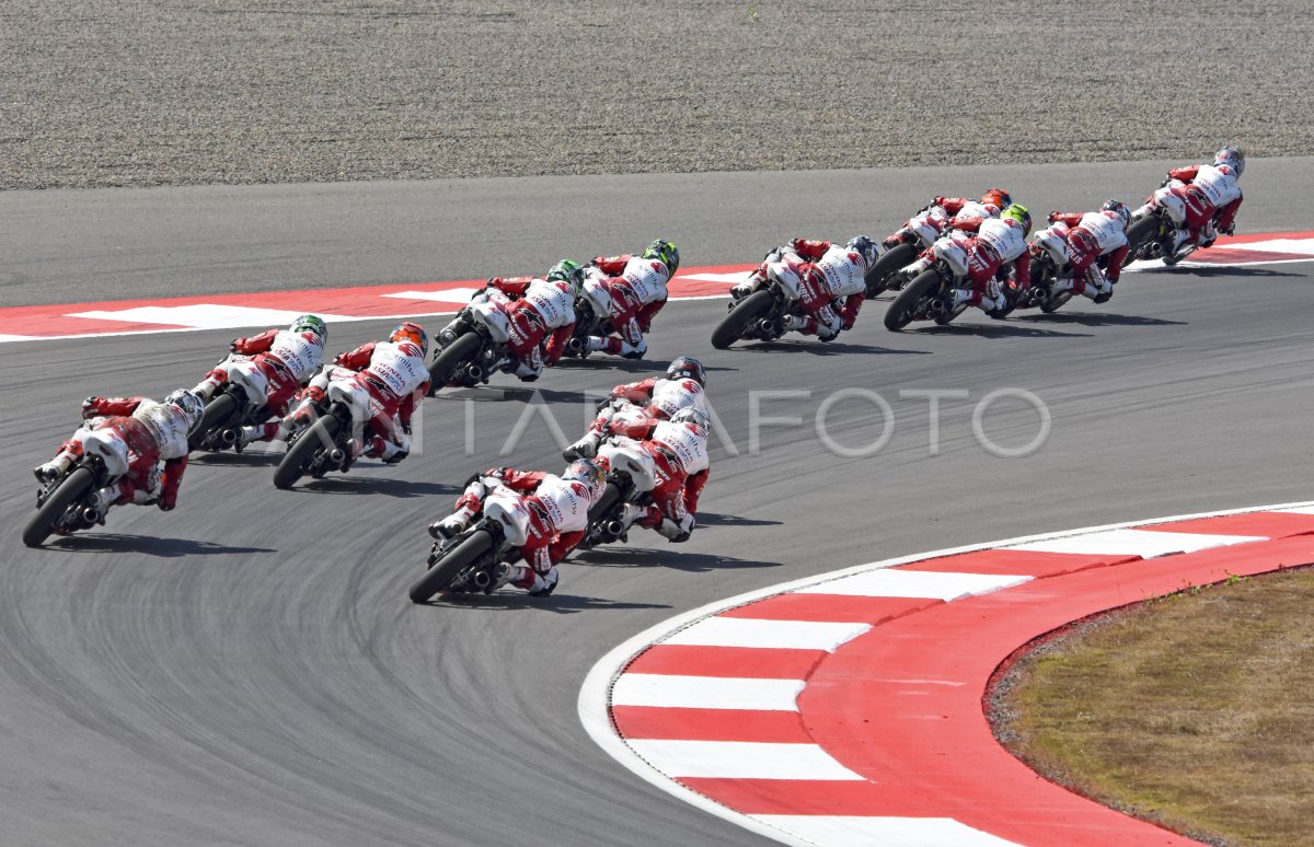 Veda Ega Juara Balapan Kedua ATC Mandalika 2023 ANTARA Foto