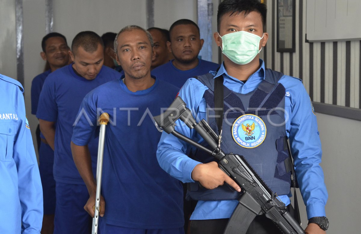 Pemusnahan Barang Bukti Narkoba Antara Foto