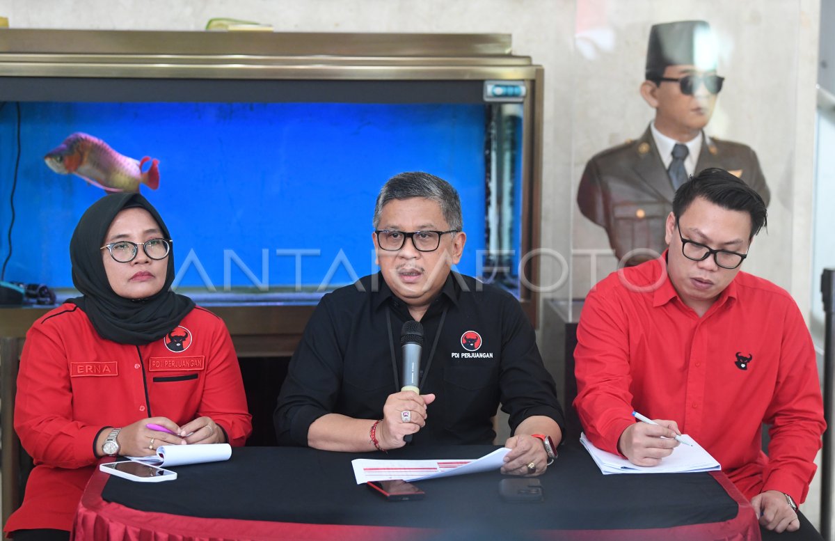 PDIP Respon Hasil Pemilu 2024 ANTARA Foto