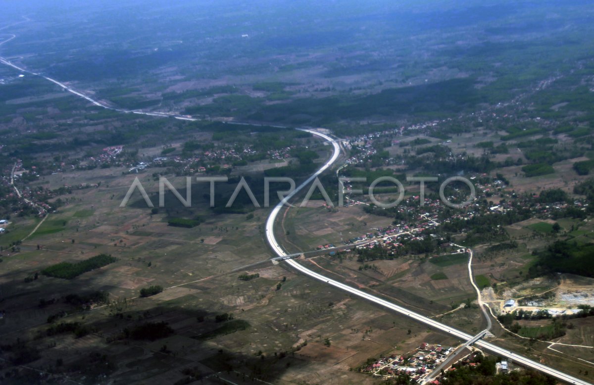 Tol Trans Sumatera Resmi Beroperasi Antara Foto