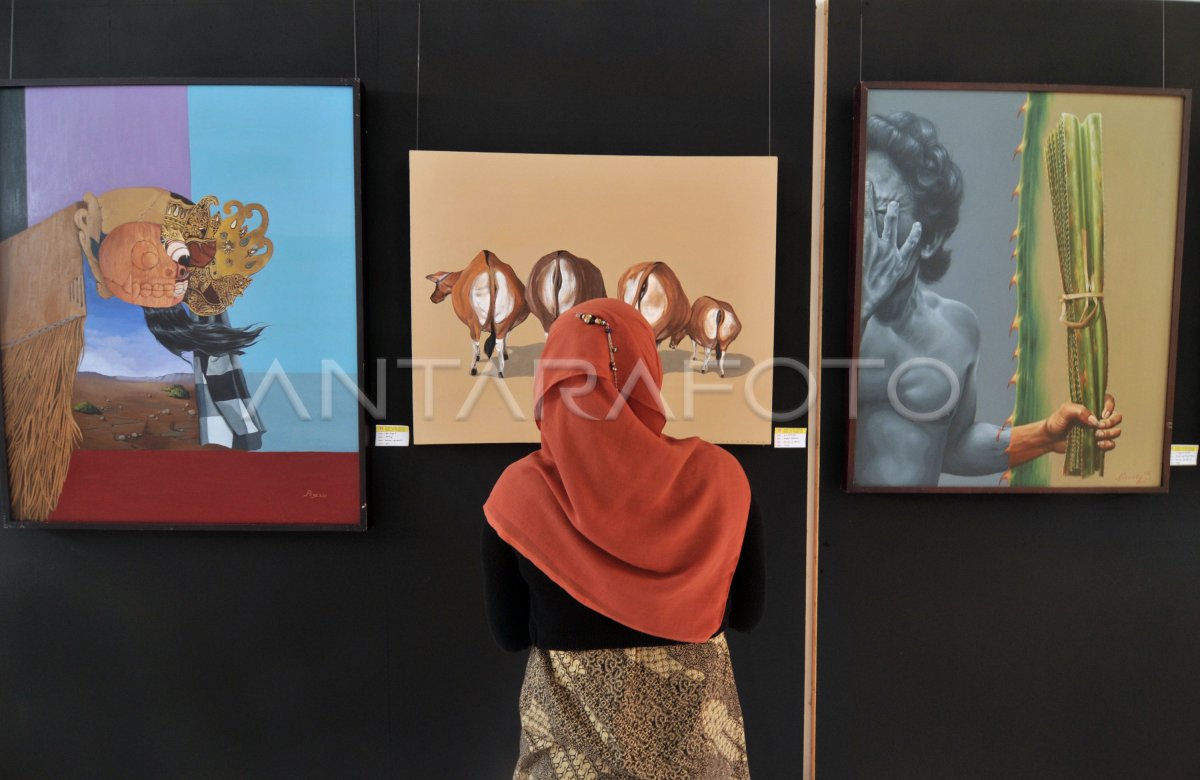 PAMERAN SENI RUPA ANTARA Foto