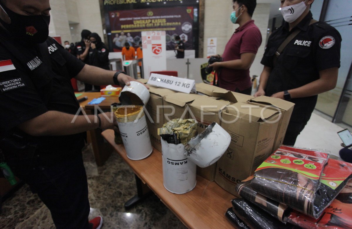 Sindikat Jaringan Sabu Internasional Antara Foto