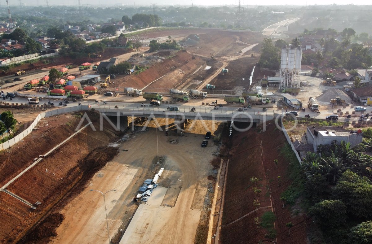 Tol Serpong Cinere Segera Beroperasi Antara Foto