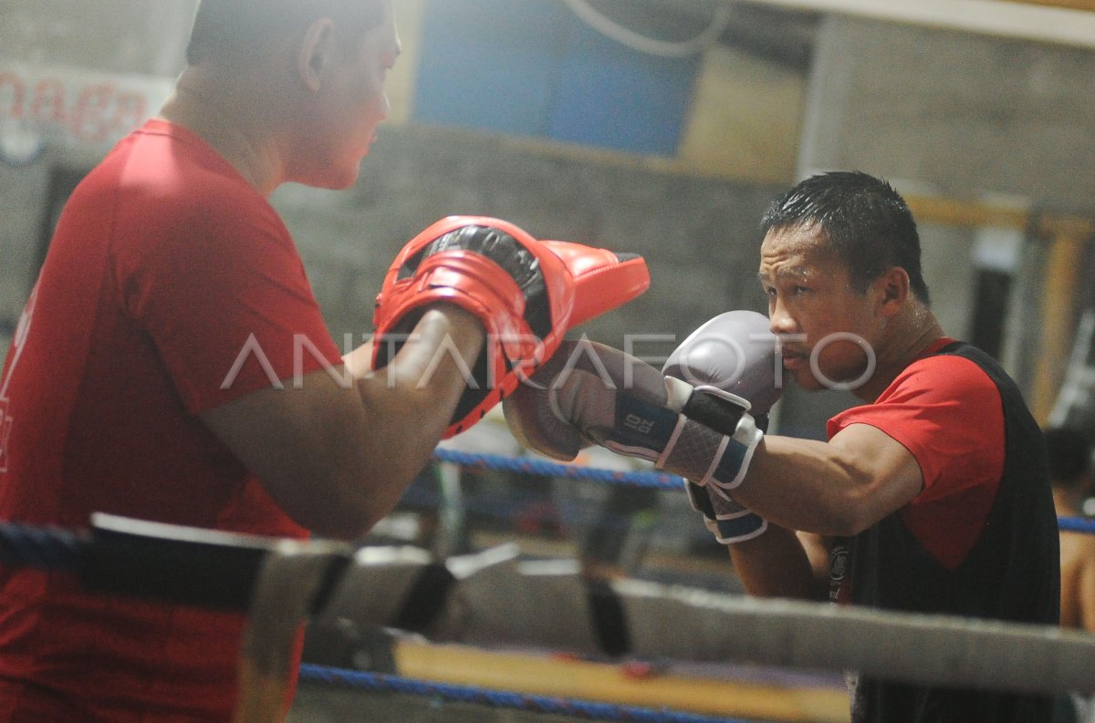 Latihan Daud Yordan Antara Foto