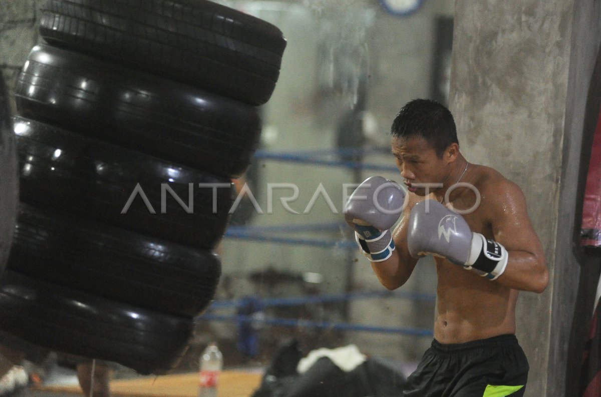 Latihan Daud Yordan Antara Foto