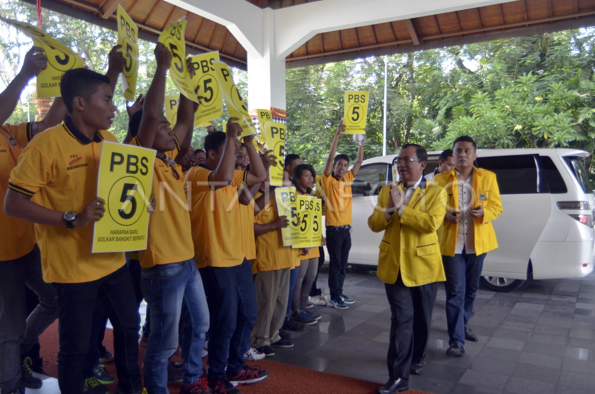 Kampanye Calon Ketua Umum Partai Golkar Antara Foto