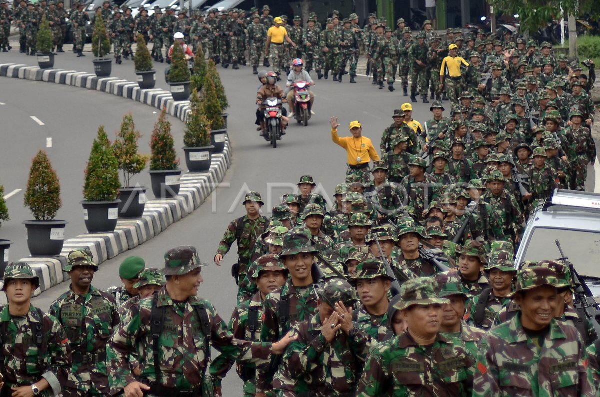 Hanmars Korem Garuda Putih Antara Foto