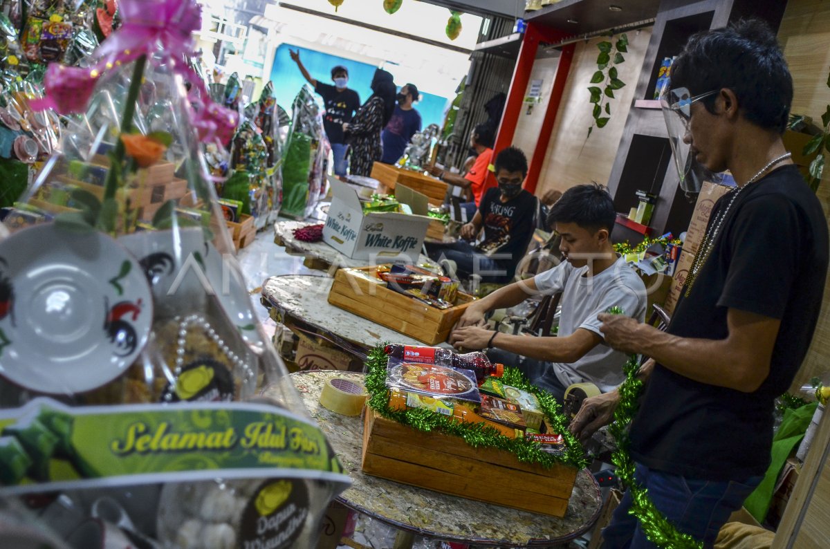 Permintaan Parcel Lebaran Meningkat Antara Foto