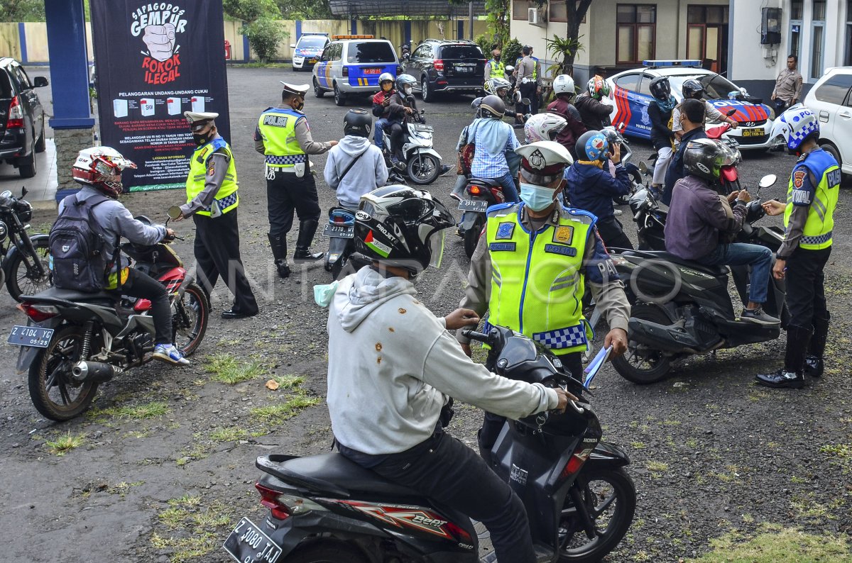 Operasi Pajak Kendaraan Bermotor Antara Foto