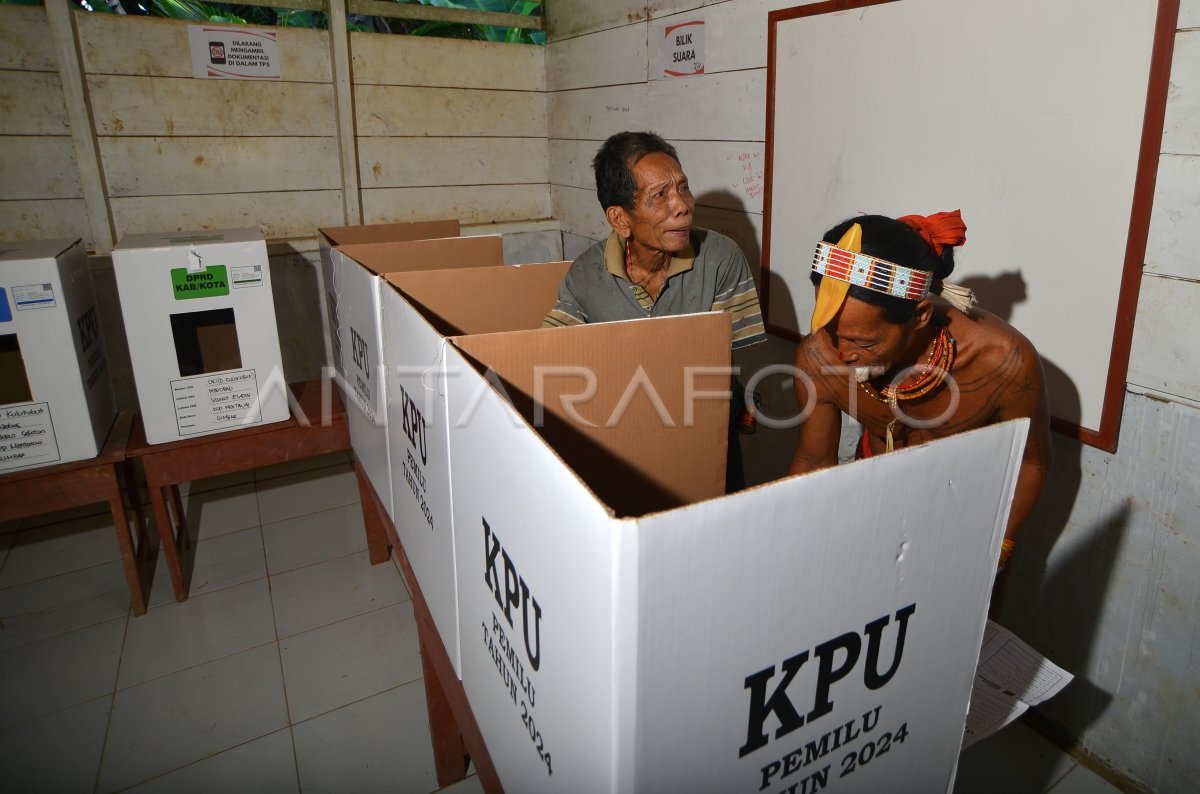 Pelaksanaan Pemilu Di Mentawai Antara Foto