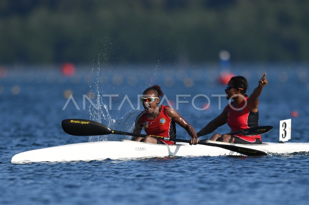 PAPUA RAIH EMAS CANOEING WK2 500 ANTARA Foto