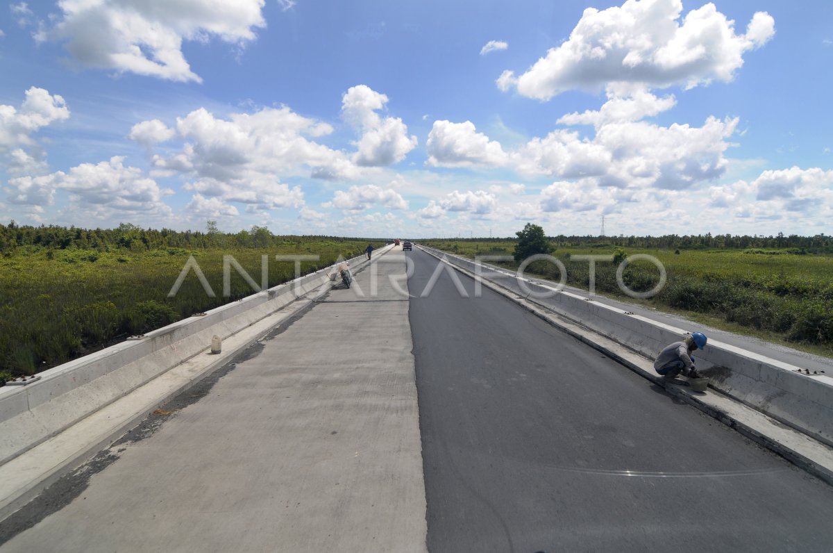 Jalan Layang Tumbang Nusa Antara Foto