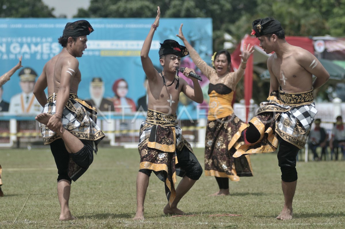 Festival Olahraga Tradisional Nasional Antara Foto