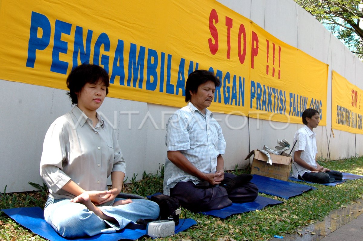 AKSI DAMAI ANTARA Foto