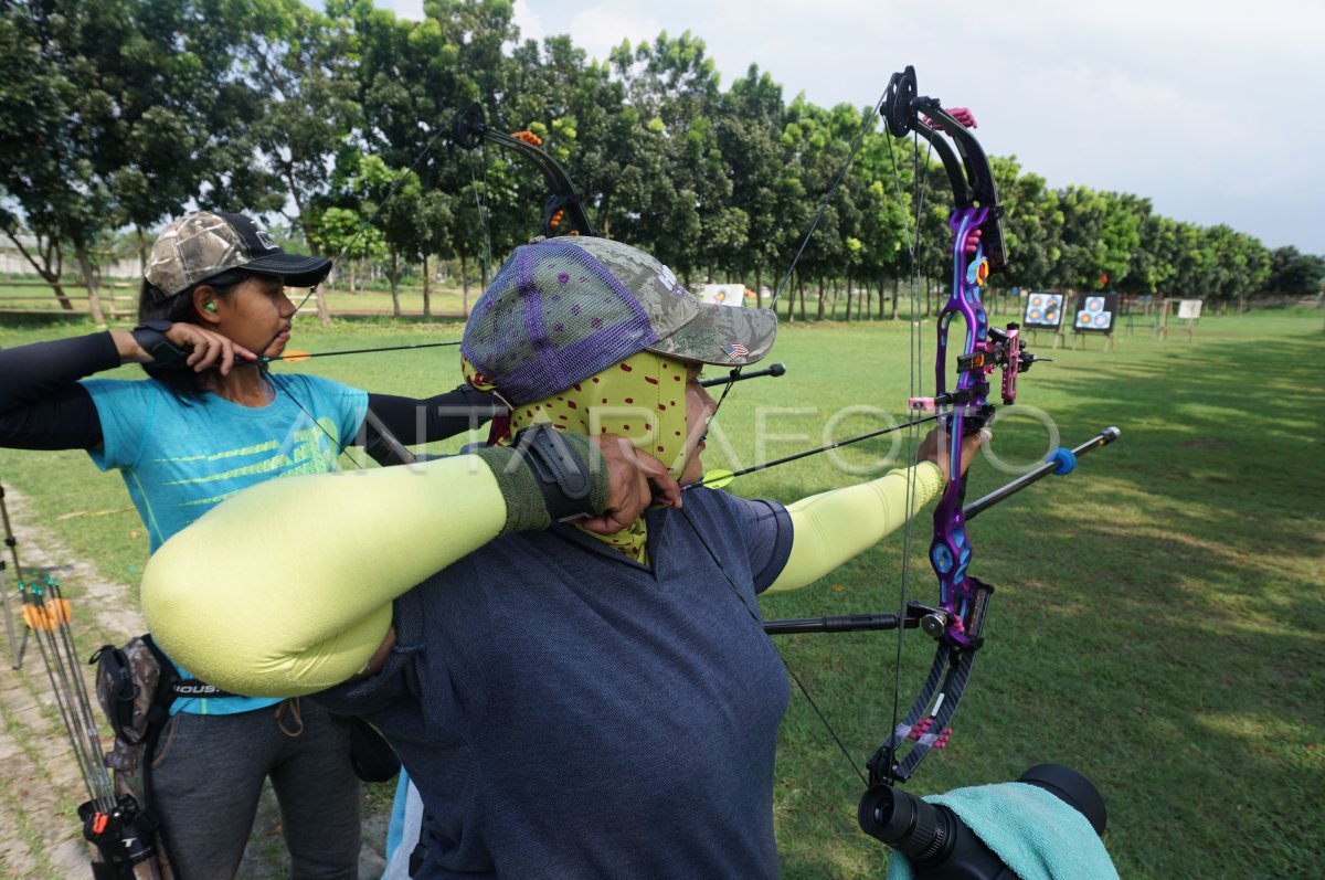 TARGET EMAS PON PANAHAN BANTEN ANTARA Foto