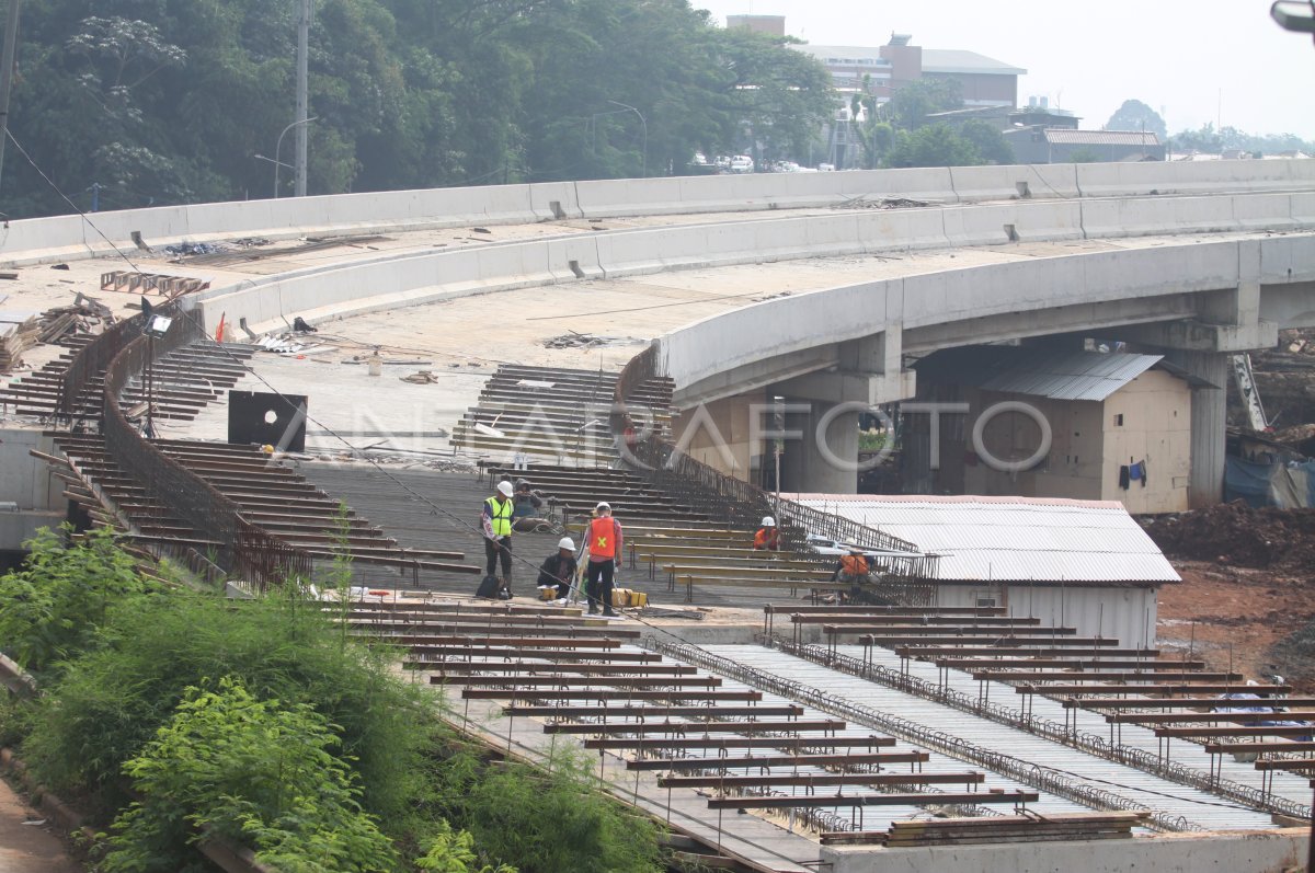 Pembangunan Proyek Tol Depok Antasari Antara Foto