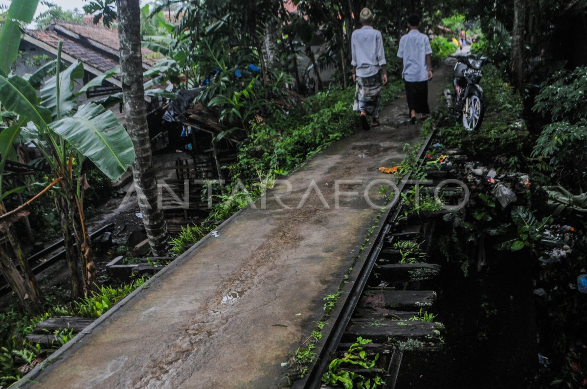 Reaktivasi Jalur Kereta Api Rangkasbitung Pandeglang Antara Foto