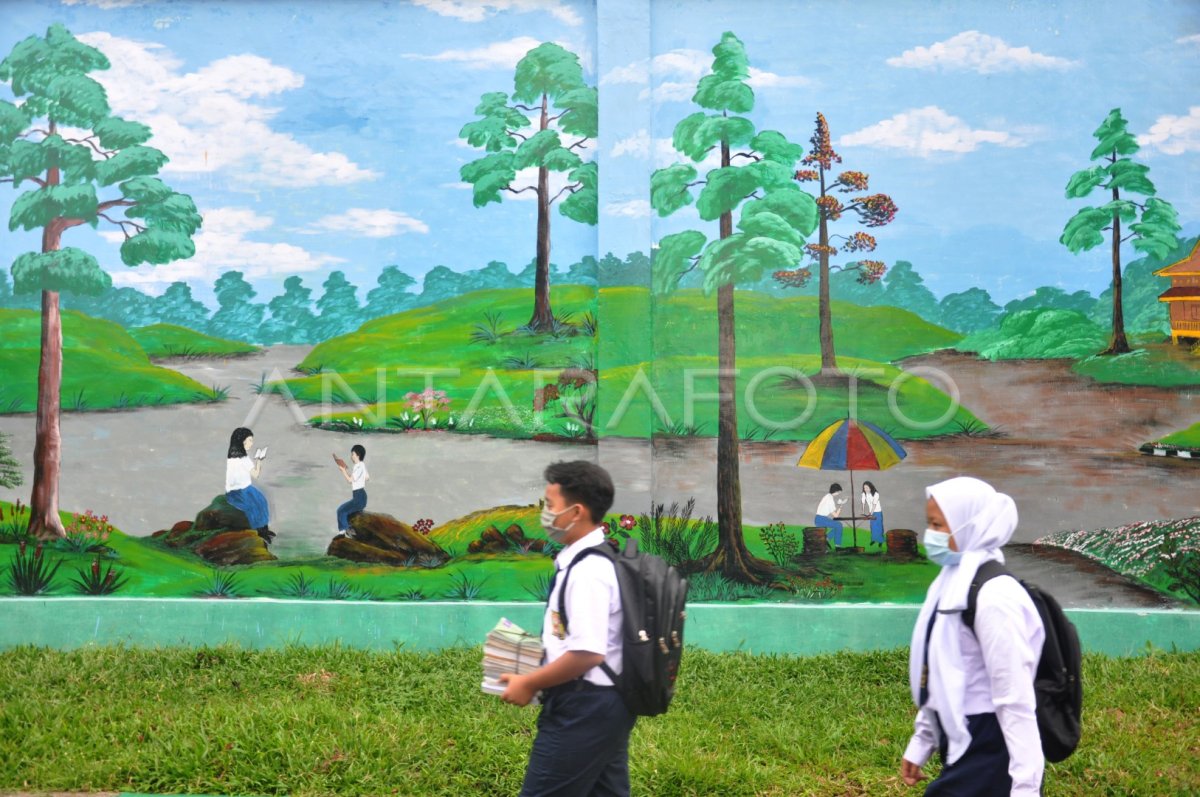 Siswa Di Medan Ikuti Mpls Antara Foto