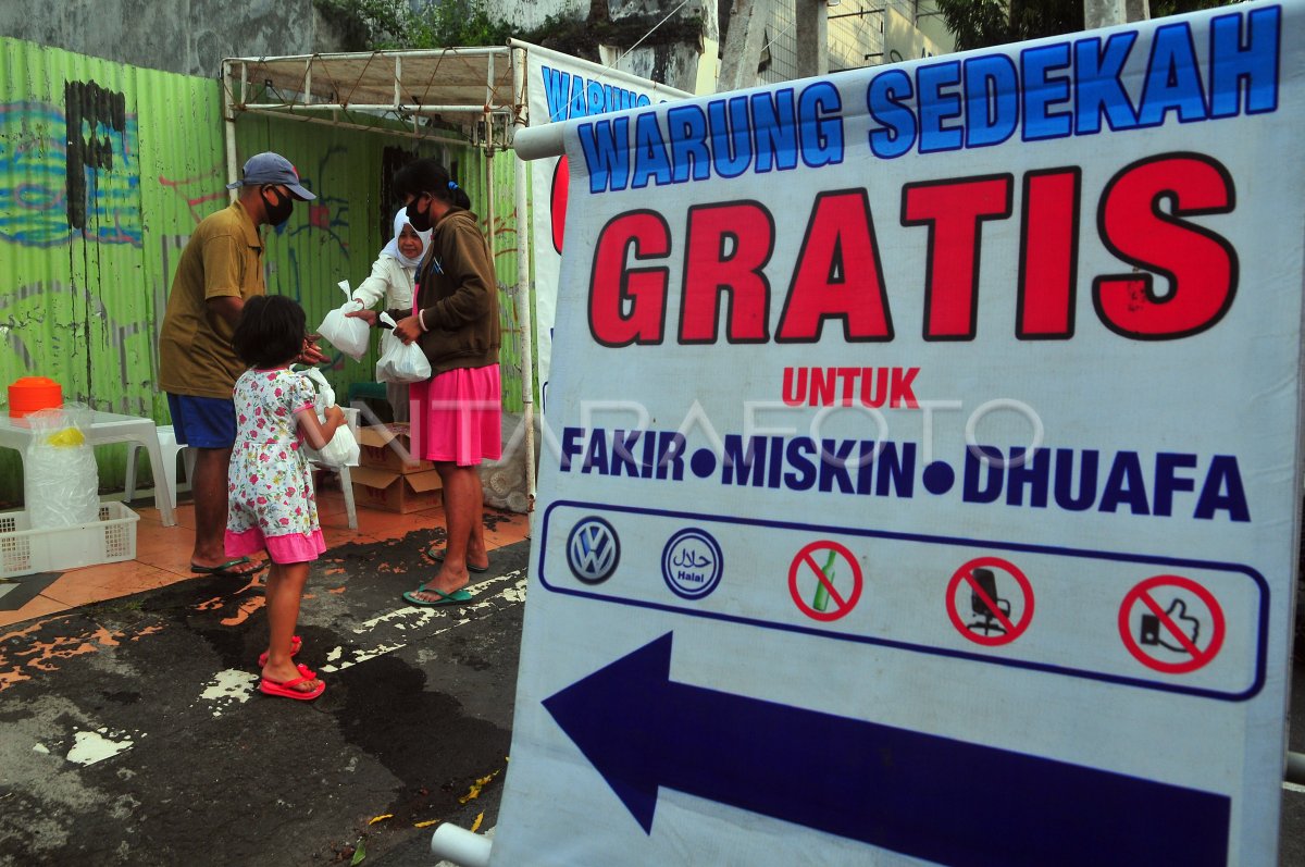 Warung Sedekah Di Bulan Ramadhan Antara Foto