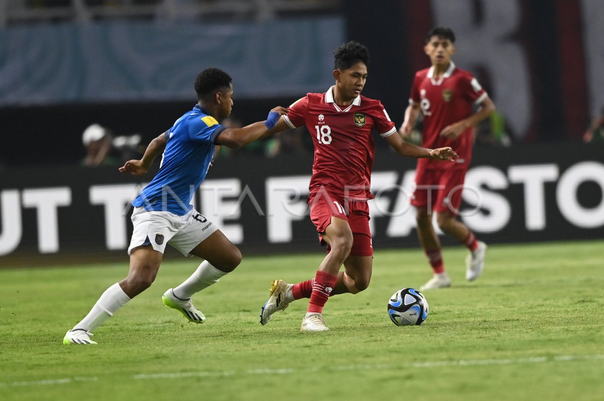 Piala Dunia U Indonesia Lawan Ekuador Antara Foto