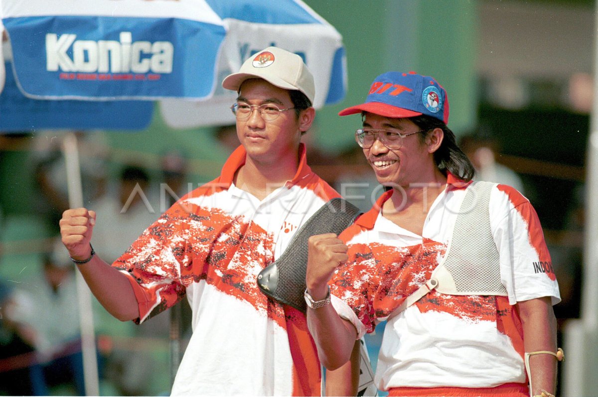 Juara Panahan Sea Games Xix Jakarta Antara Foto