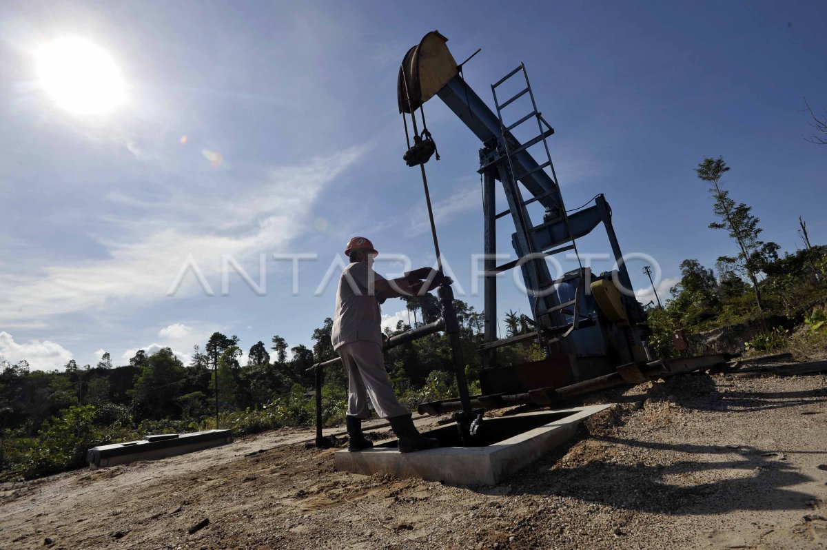 PRODUKSI PERTAMINA TARAKAN ANTARA Foto