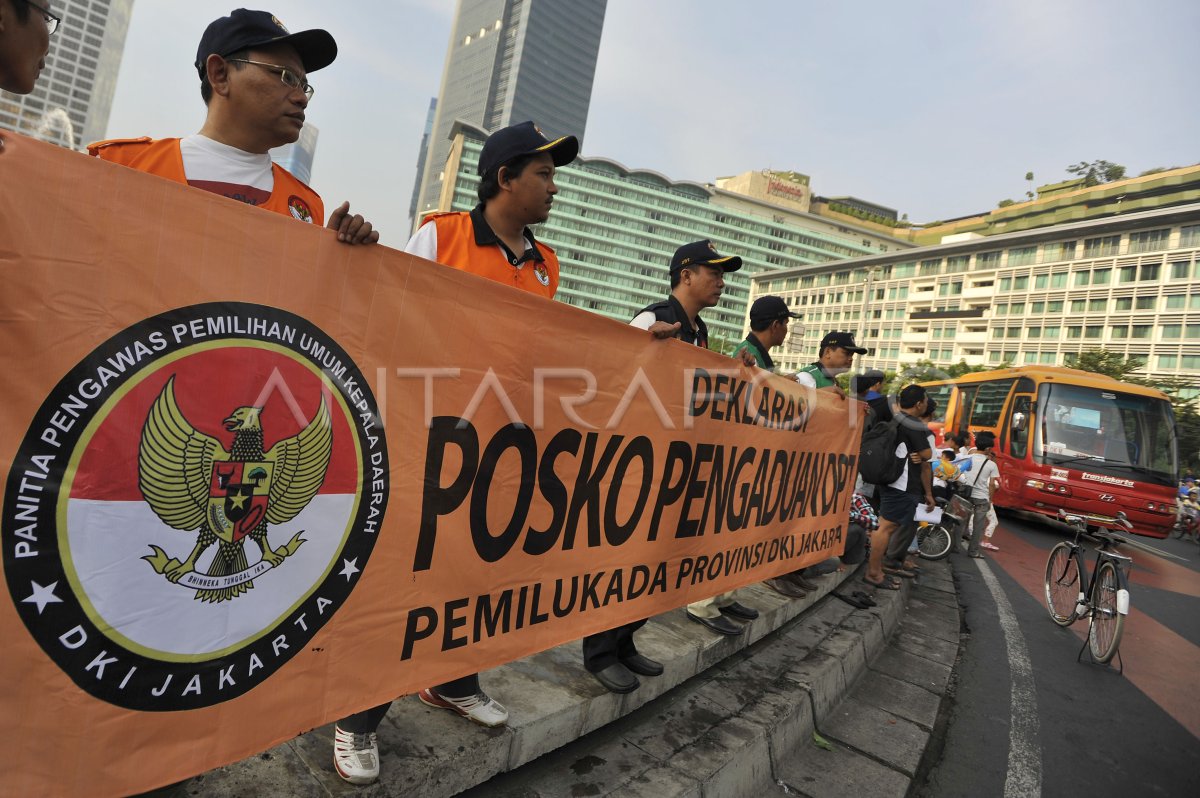 POSKO PENGADUAN PILKADA ANTARA Foto