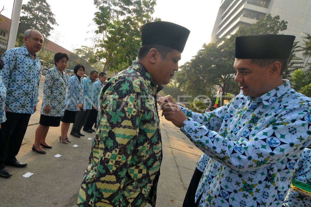 Upacara Hut Ri Kemendag Antara Foto