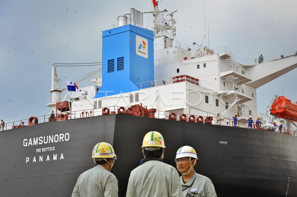 KAPAL TANKER BARU PERTAMINA ANTARA Foto