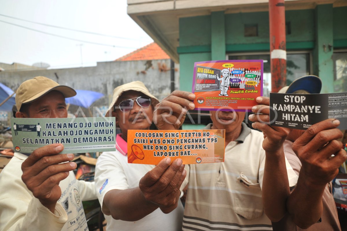 Sosialisasi Stop Kampanye Hitam Antara Foto