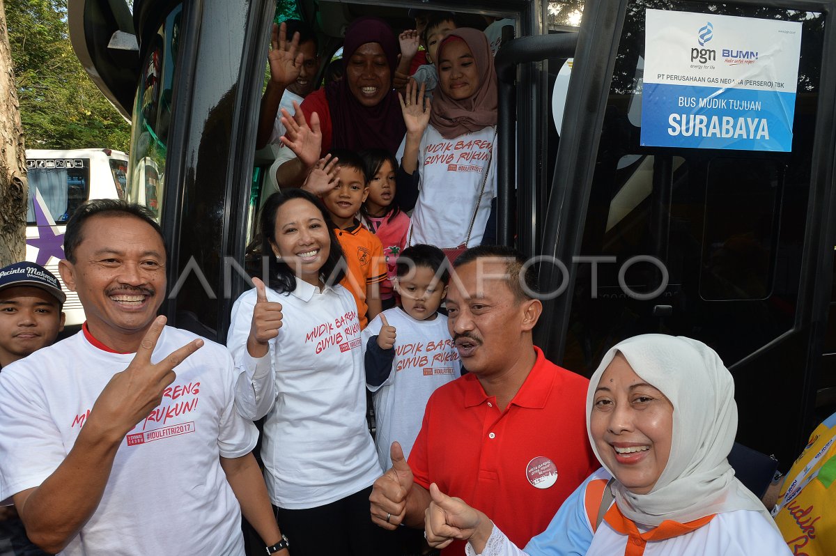 MUDIK BARENG BUMN 2017 ANTARA Foto