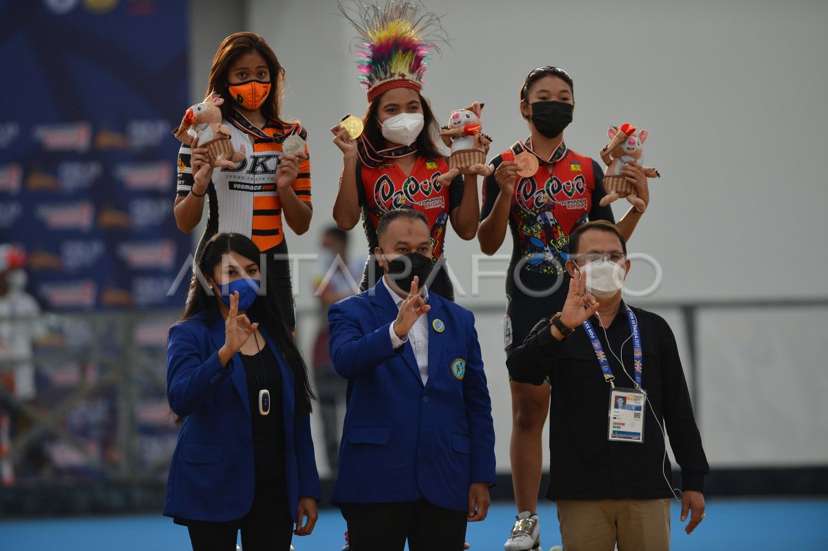 FINAL 400 M SEPATU RODA PUTRI PON PAPUA ANTARA Foto