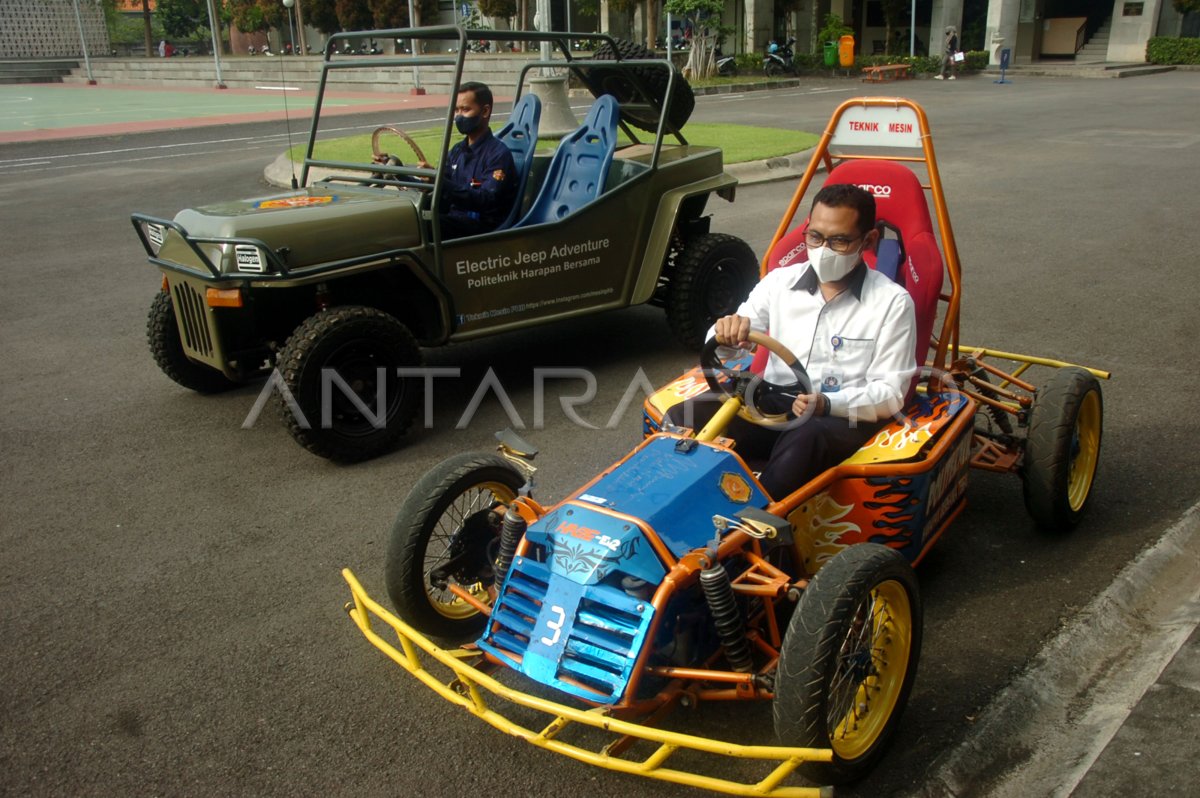 Mobil Listrik Karya Mahasiswa Di Tegal Antara Foto