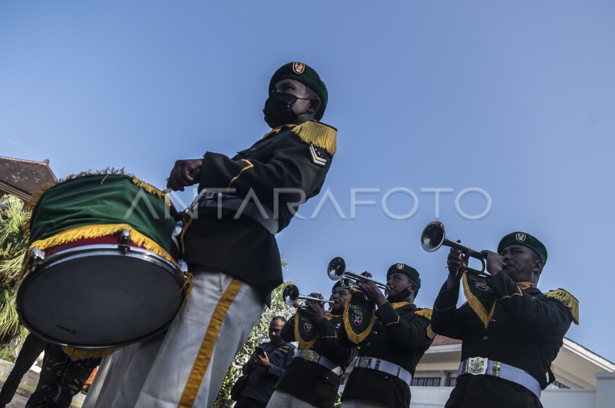 Upacara Pengibaran Bendera Gpdrr Antara Foto