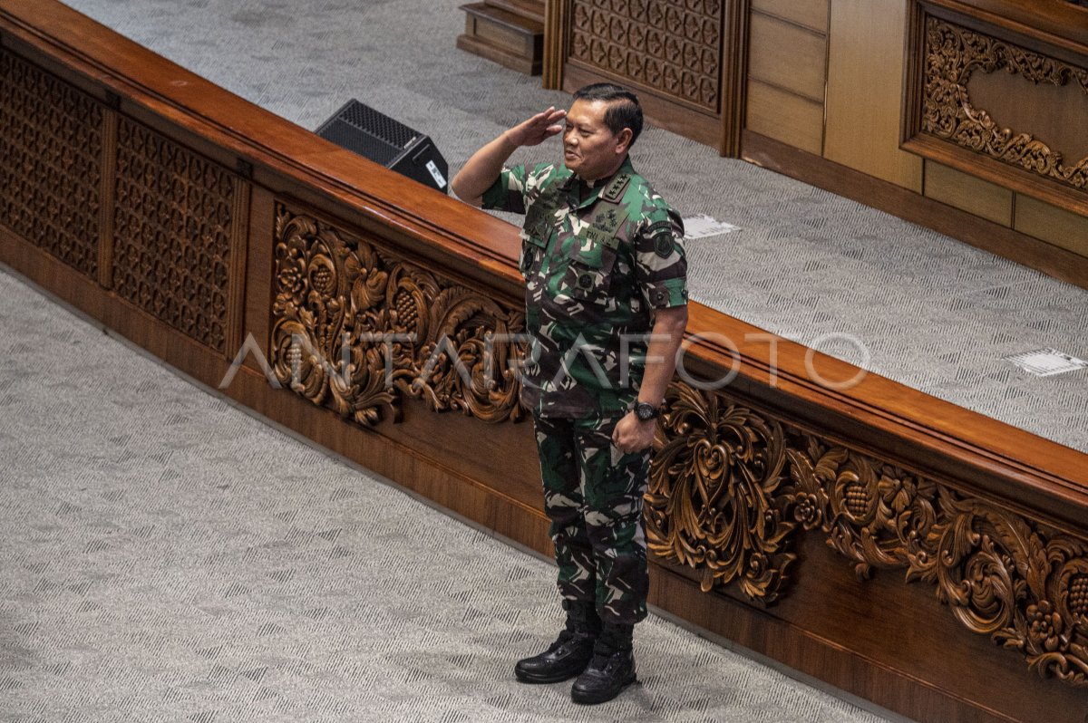 Dpr Tetapkan Yudo Margono Sebagai Panglima Tni Antara Foto